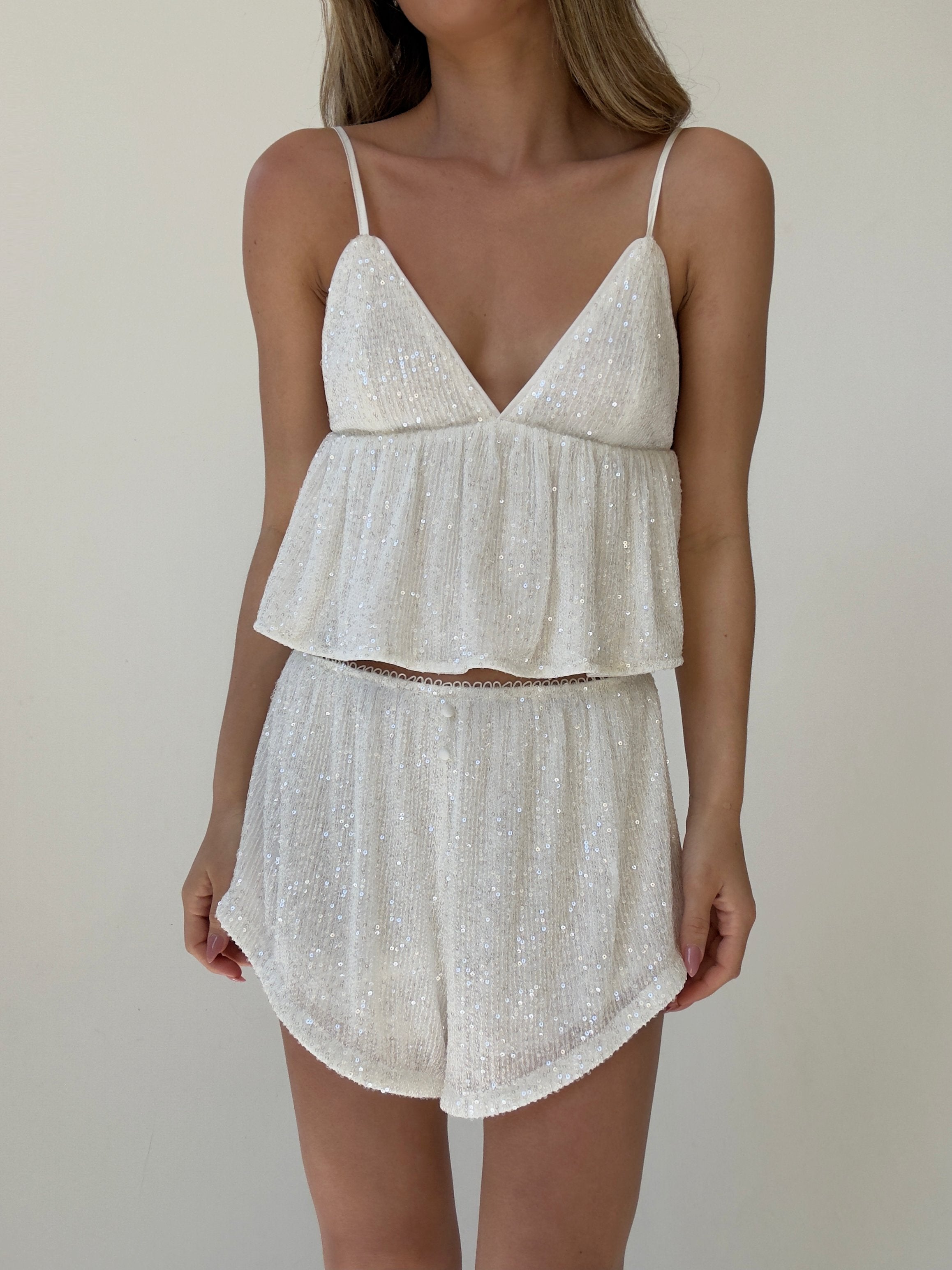 Pyjama soirée d'amour en Pieds