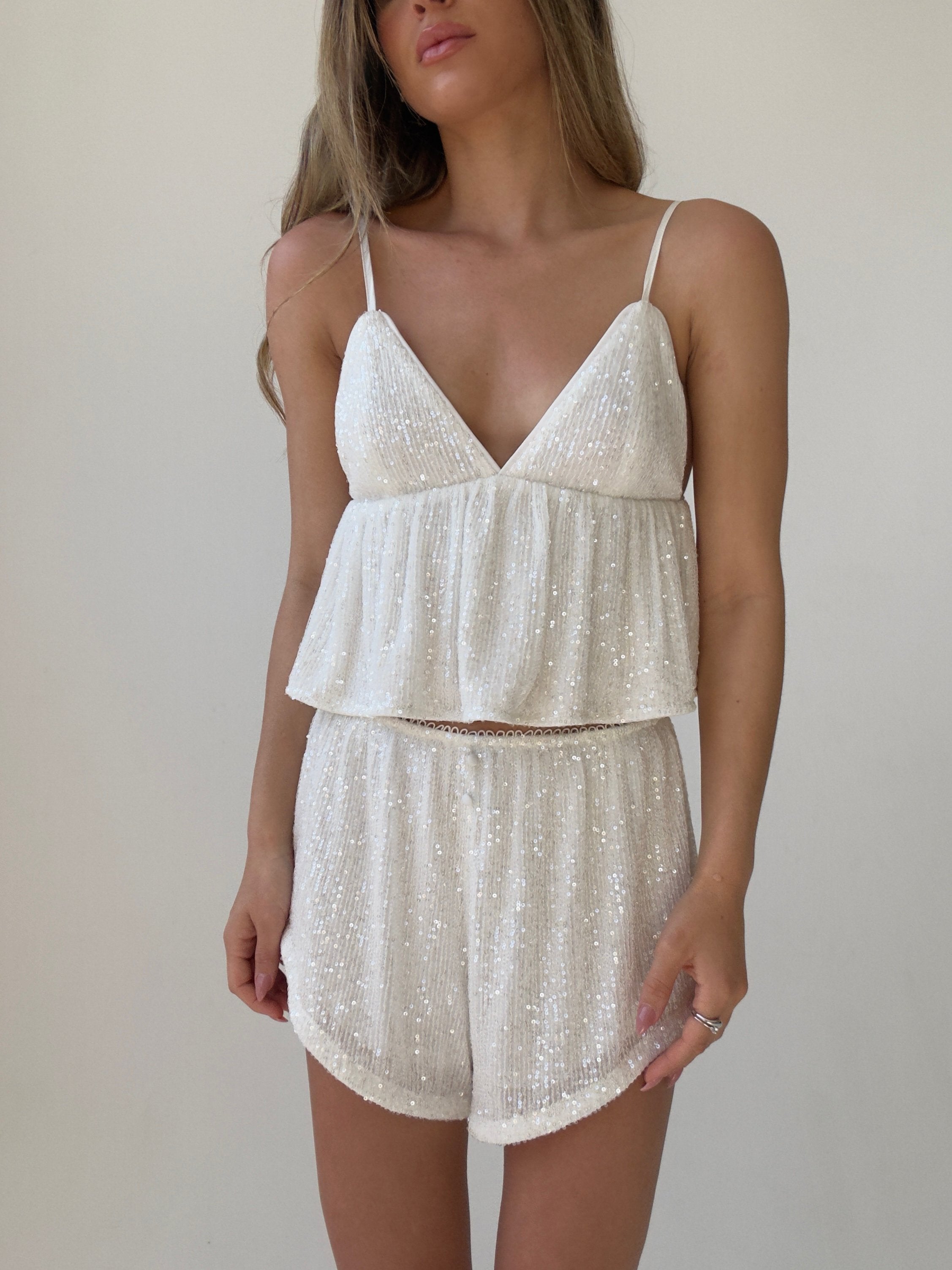 Pyjama soirée d'amour en Pieds