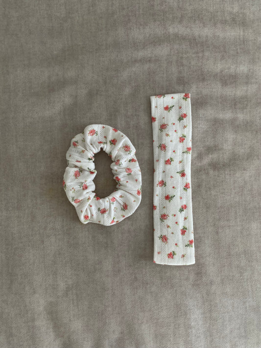 Danielle pink floral set